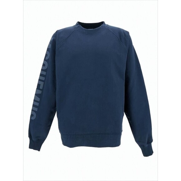 Jacquemus Relaxed-Fit Long Sleeve Sweatshirt With Bold Logo Detail - NWT